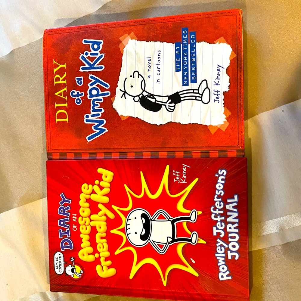 Diary of a wimpy kid books